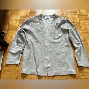 Global work cardigan